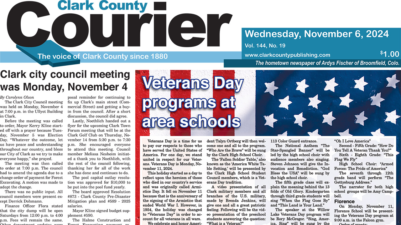 11-6-2024 Clark County Courier
