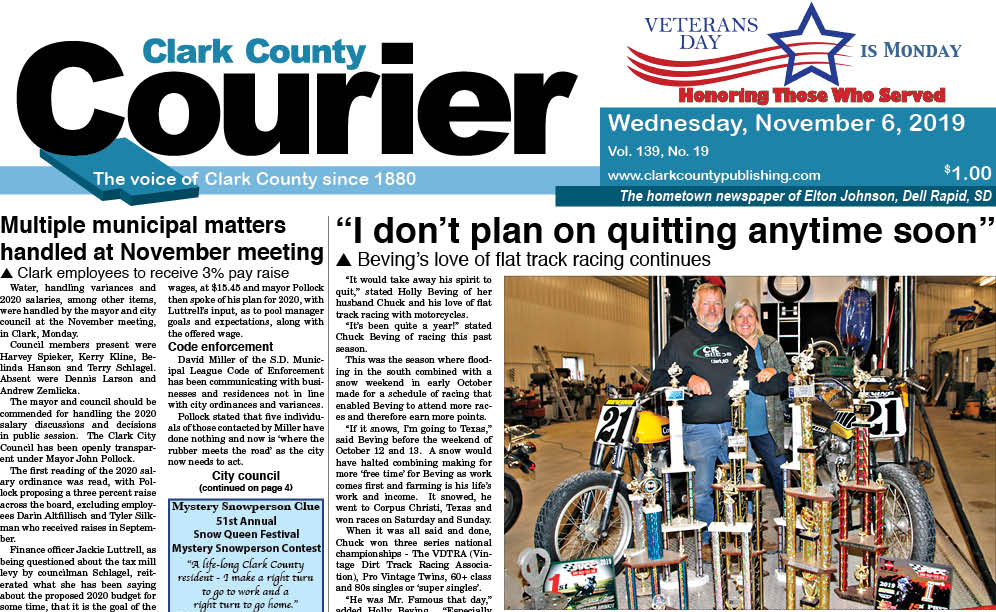 2019-11-6 Clark County Courier