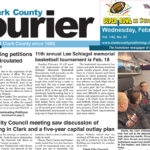 2-8-23 Clark County Courier front page cropped