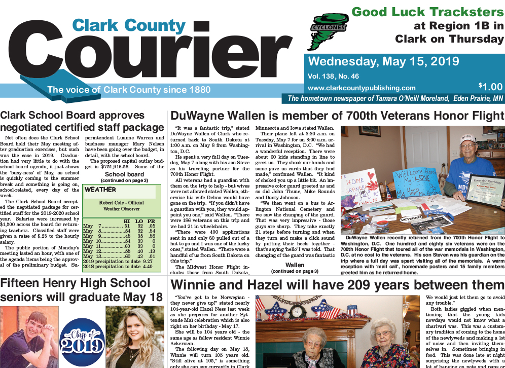 2019-5-15-Clark County Courier