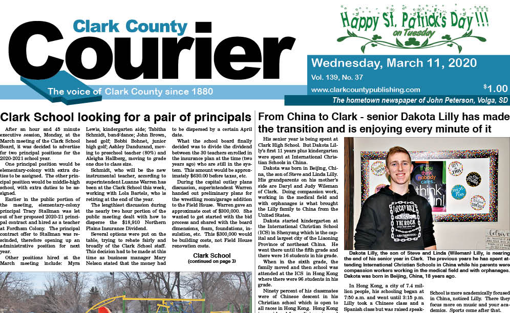 3-11 Clark Courier front crop