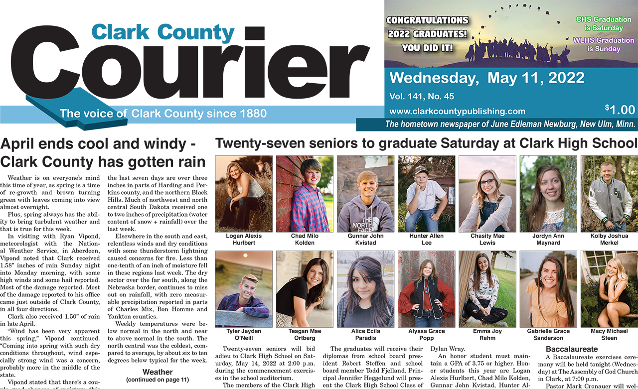 5-11-22 Courier front cropped