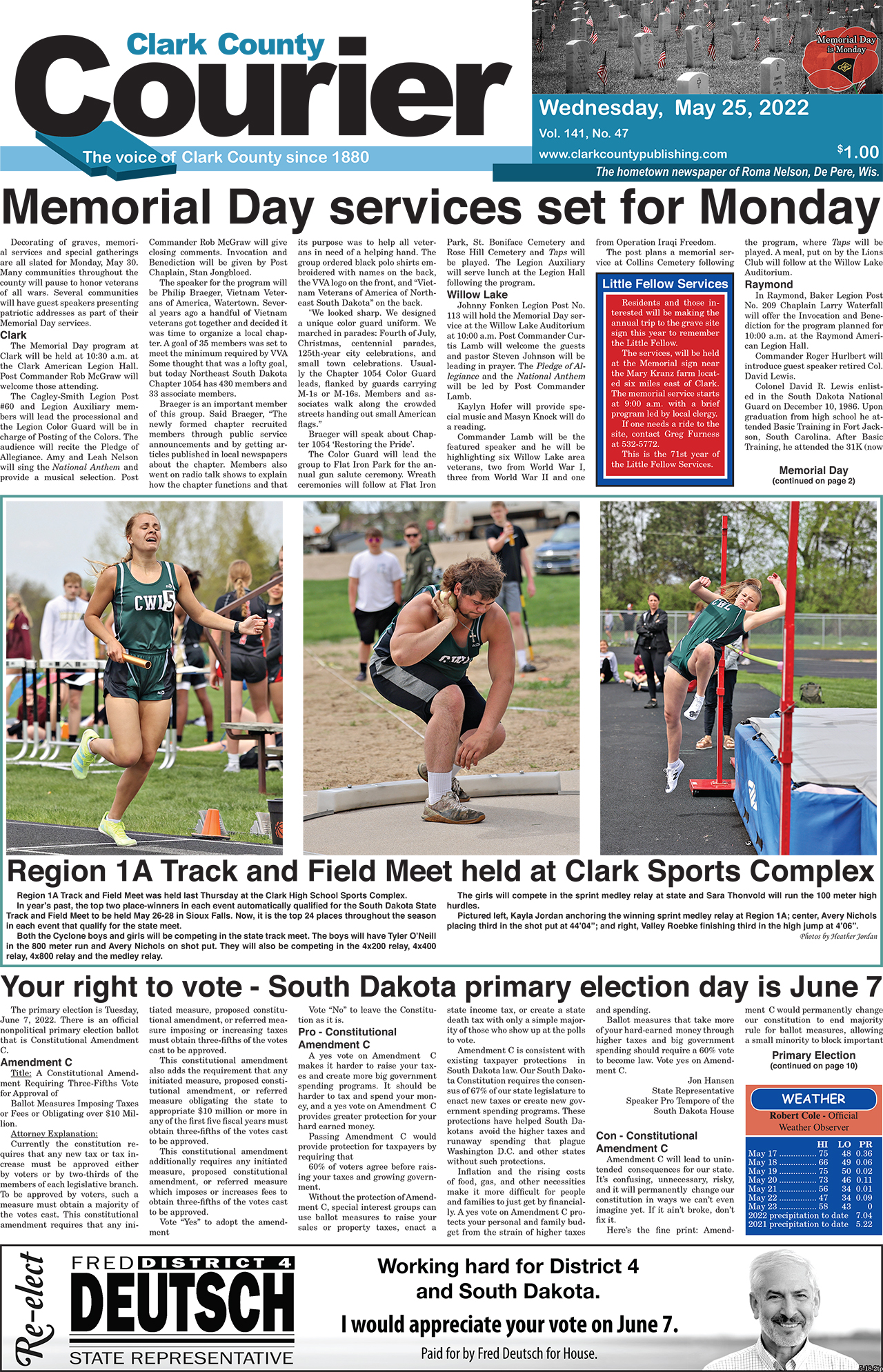 5-25-22 Courier front