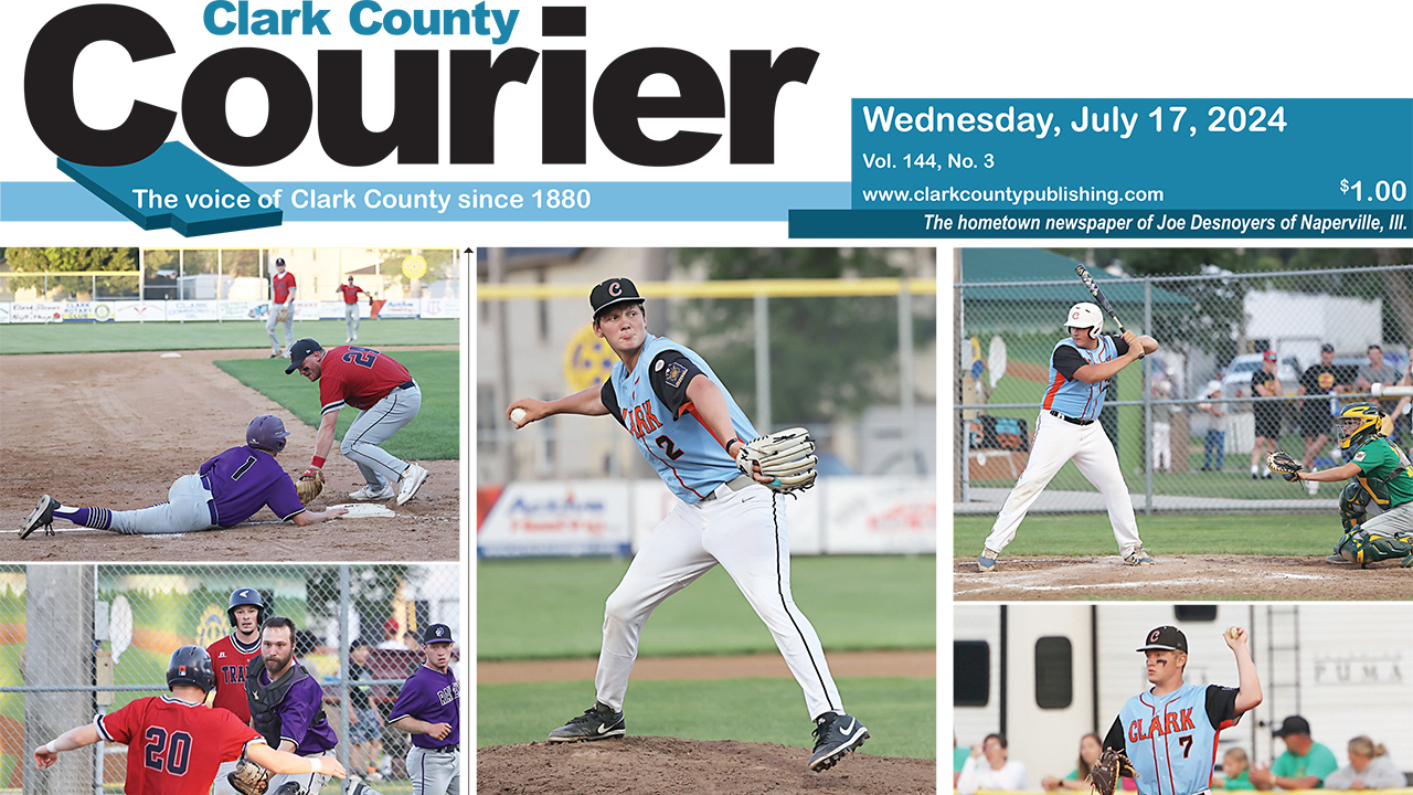 7-17-24 Clark County Courier page 1 cropped