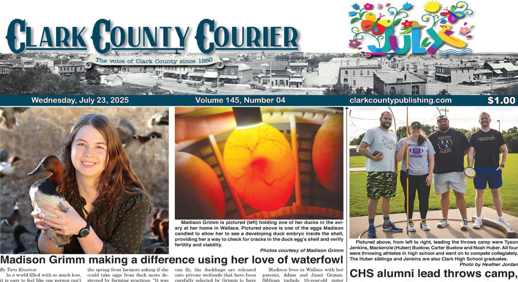 July 23, 2025 Clark County Courier