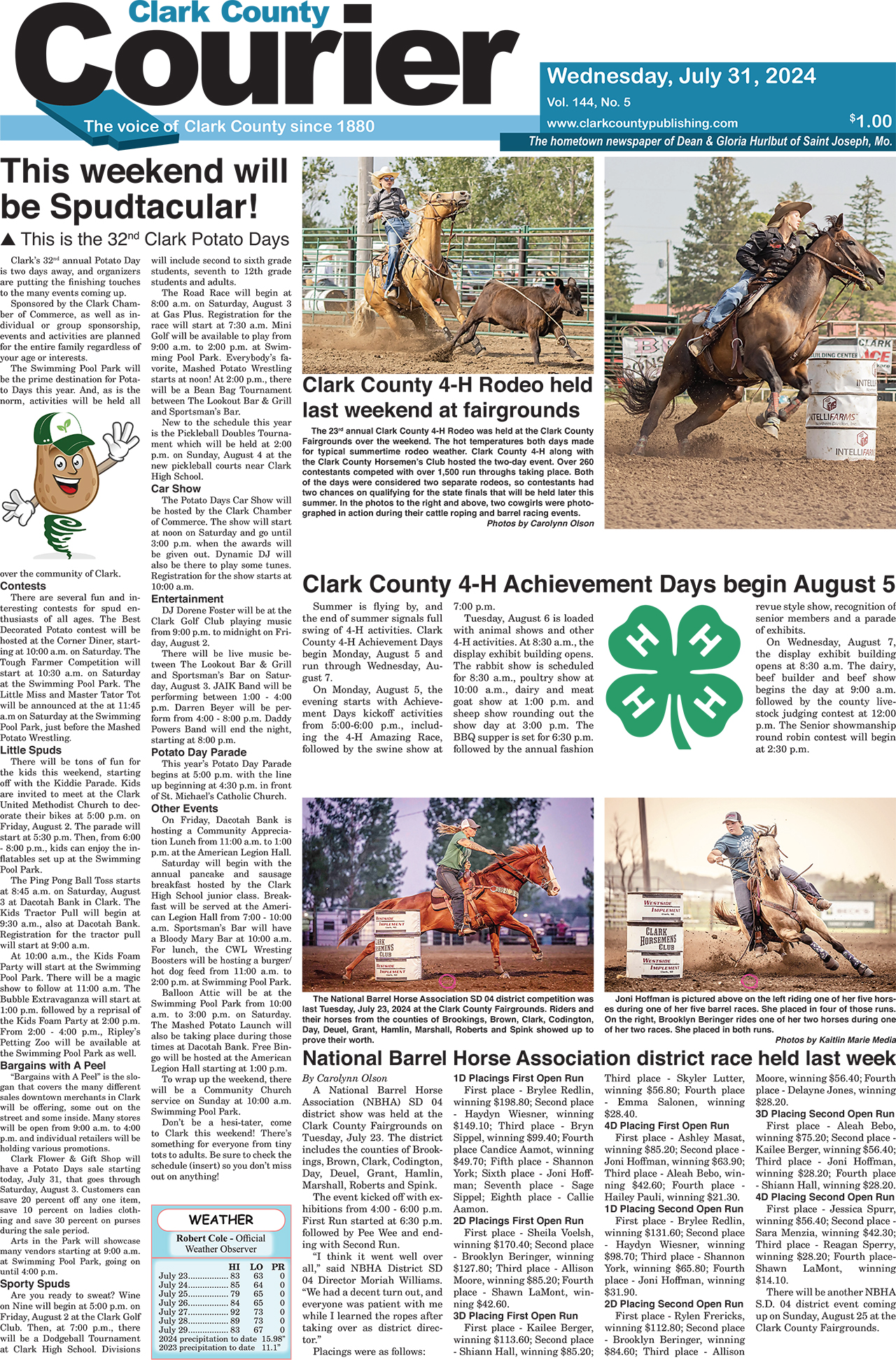 7-31-24 Courier front