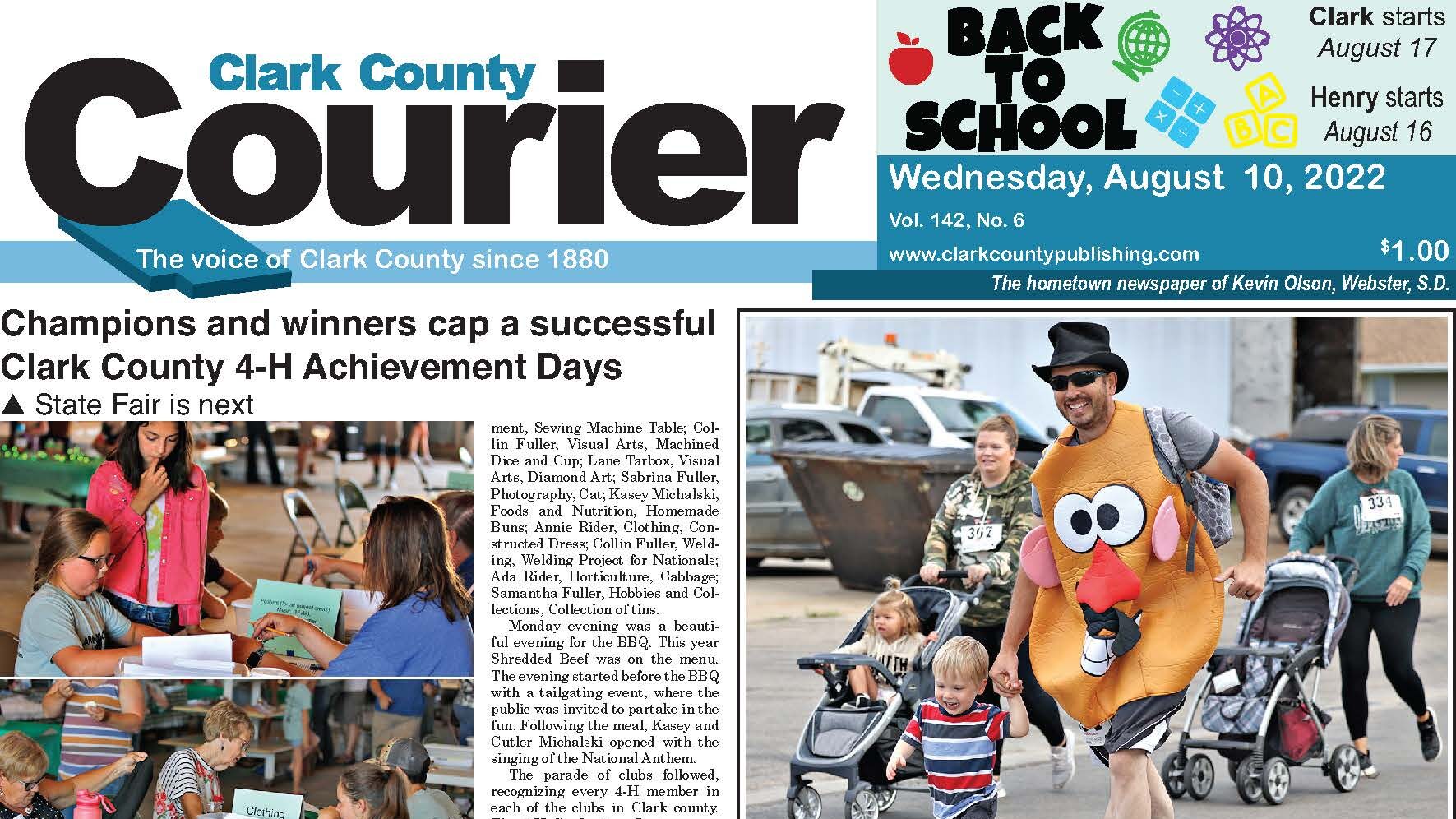 8-10-22 courier front page