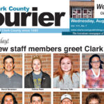 8-18 Clark Courier front page