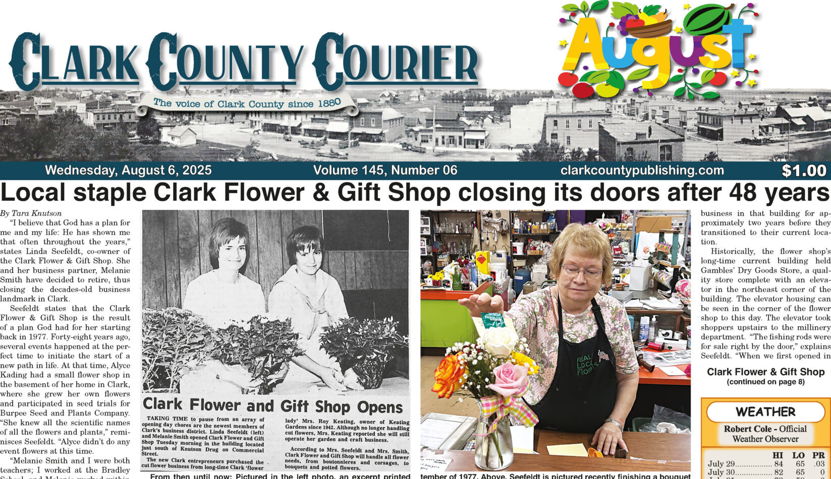 August 6, 2025 Clark County Courier