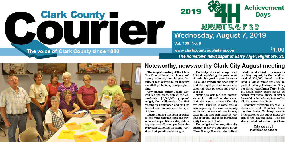 2019-8-7 Clark County Courier