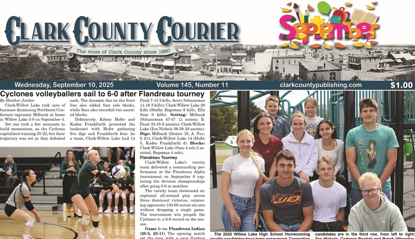 September 10, 2025 Clark County Courier