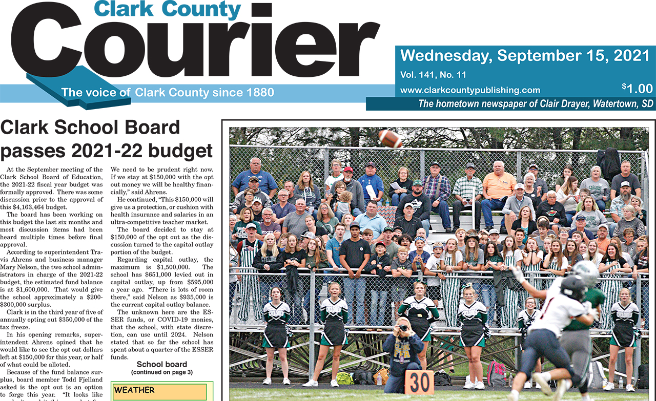 9-15 Clark Courier front page cropped