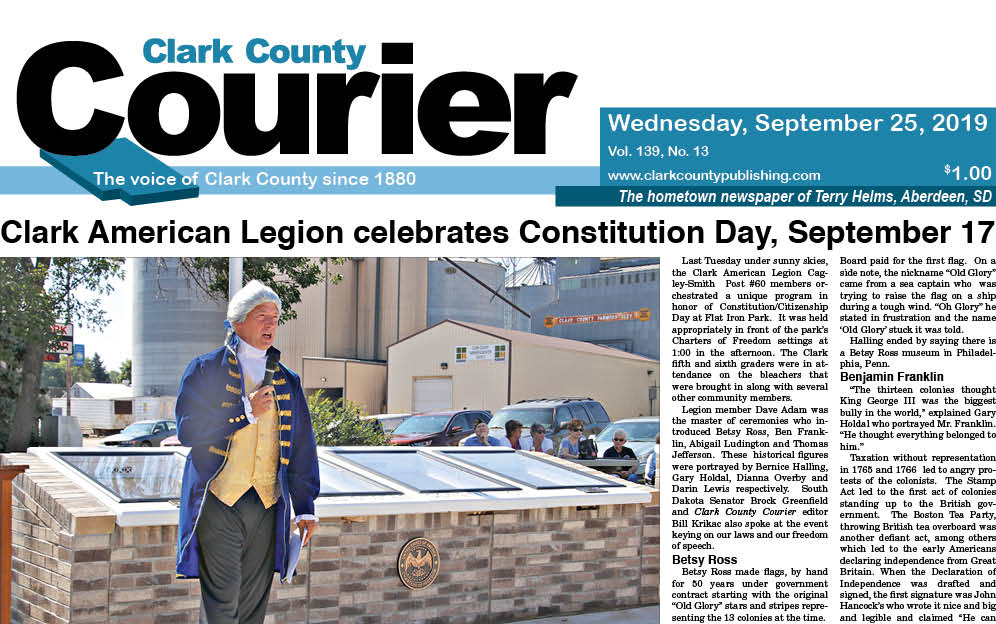 2019-9-25 Clark County Courier