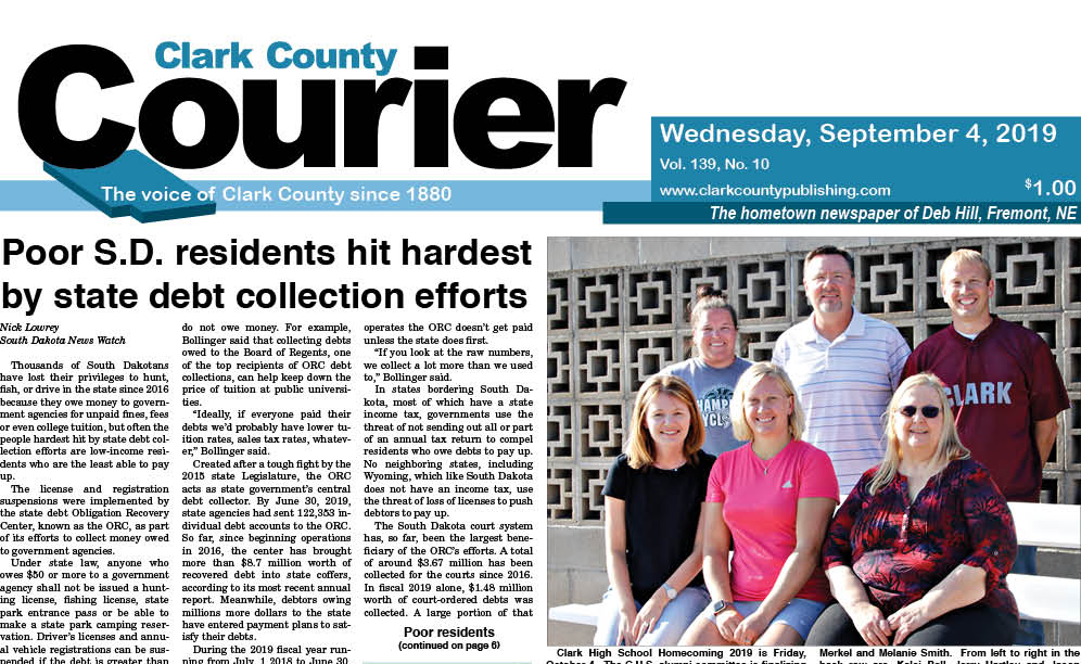 2019-9-4 Clark County Courier