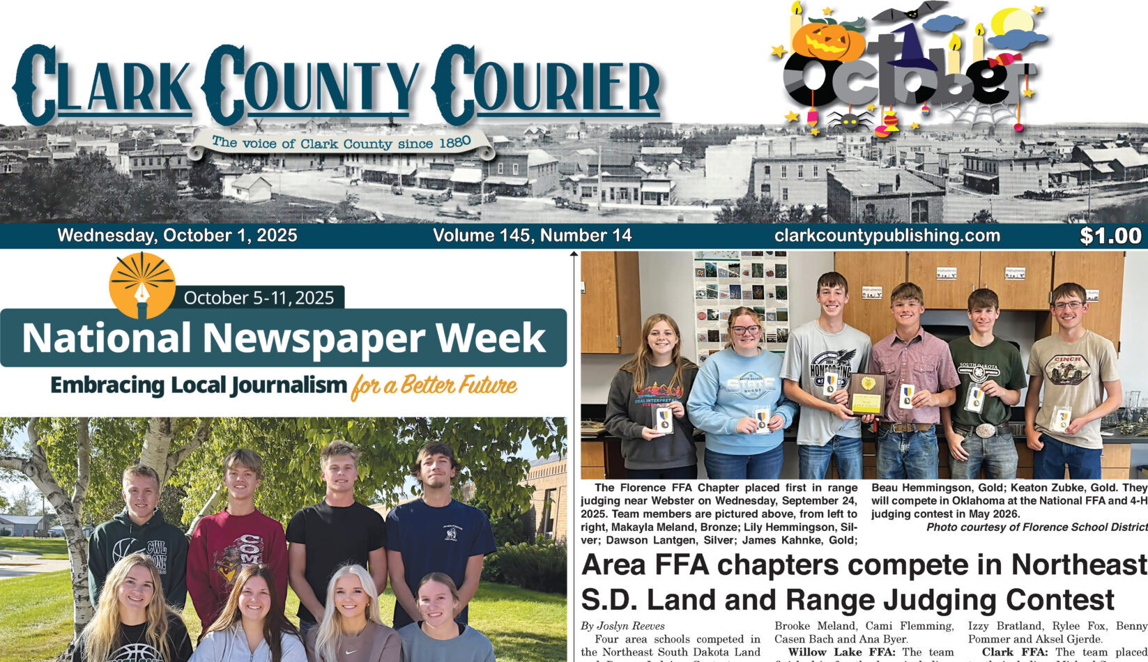 October 1, 2025 Clark County Courier