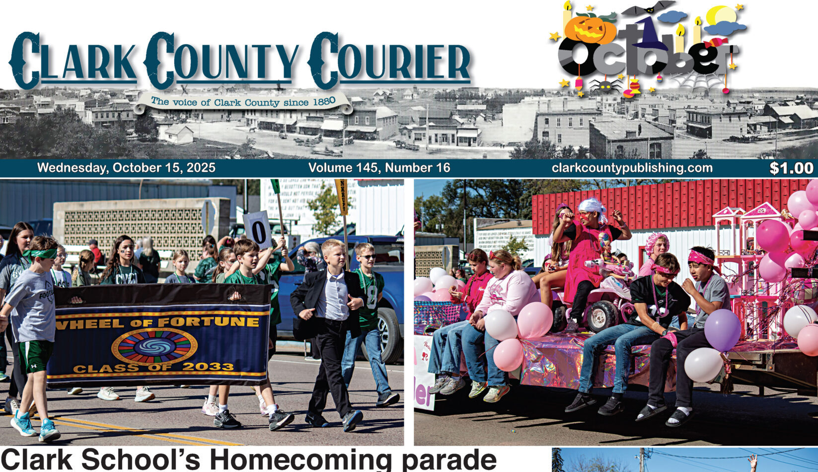October 15, 2025 Clark County Courier