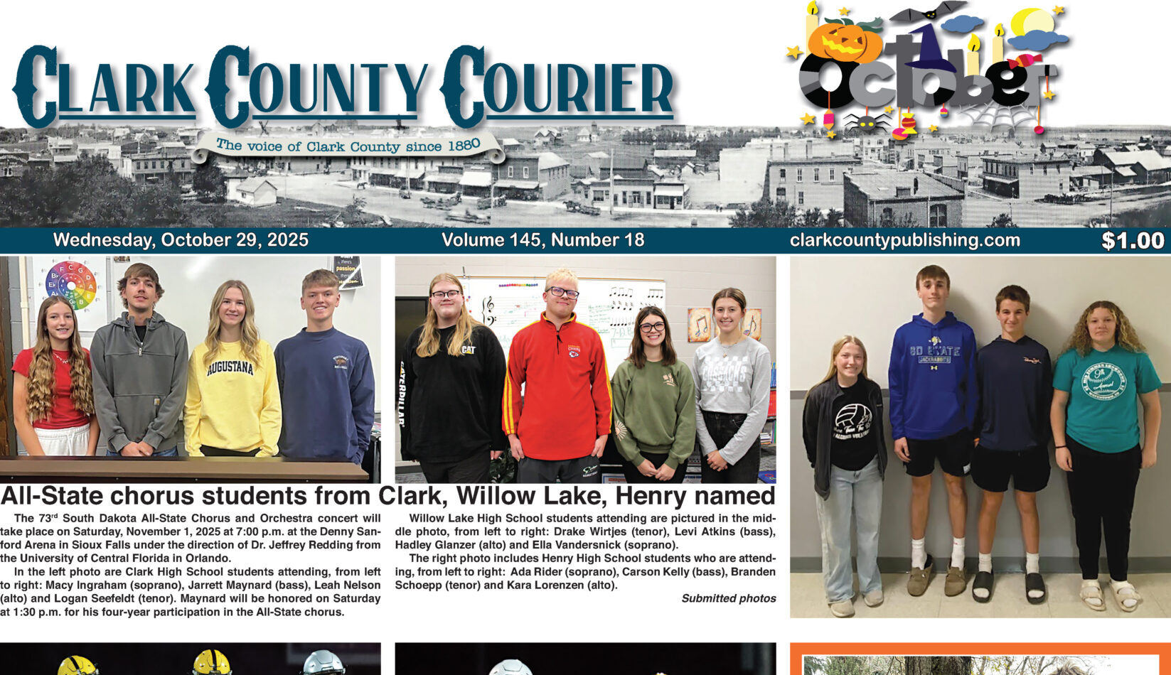 October 29, 2025 Clark County Courier