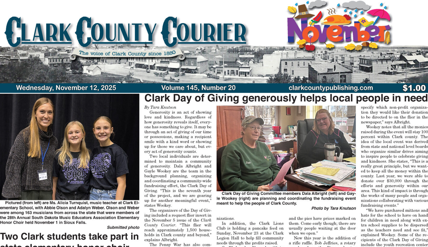 November 12, 2025 Clark County Courier