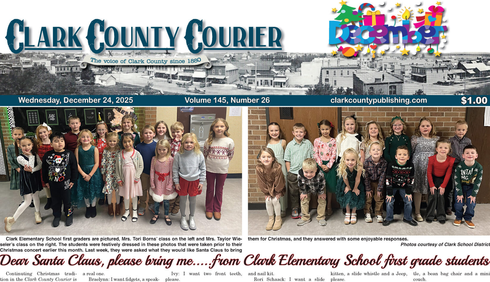 December 24, 2025 Clark County Courier