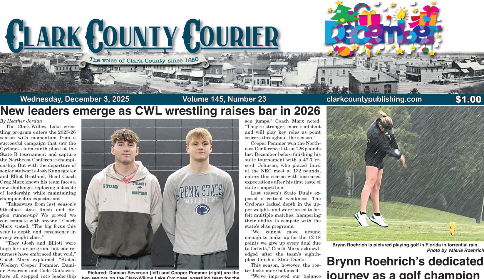 December 3, 2025 Clark County Courier