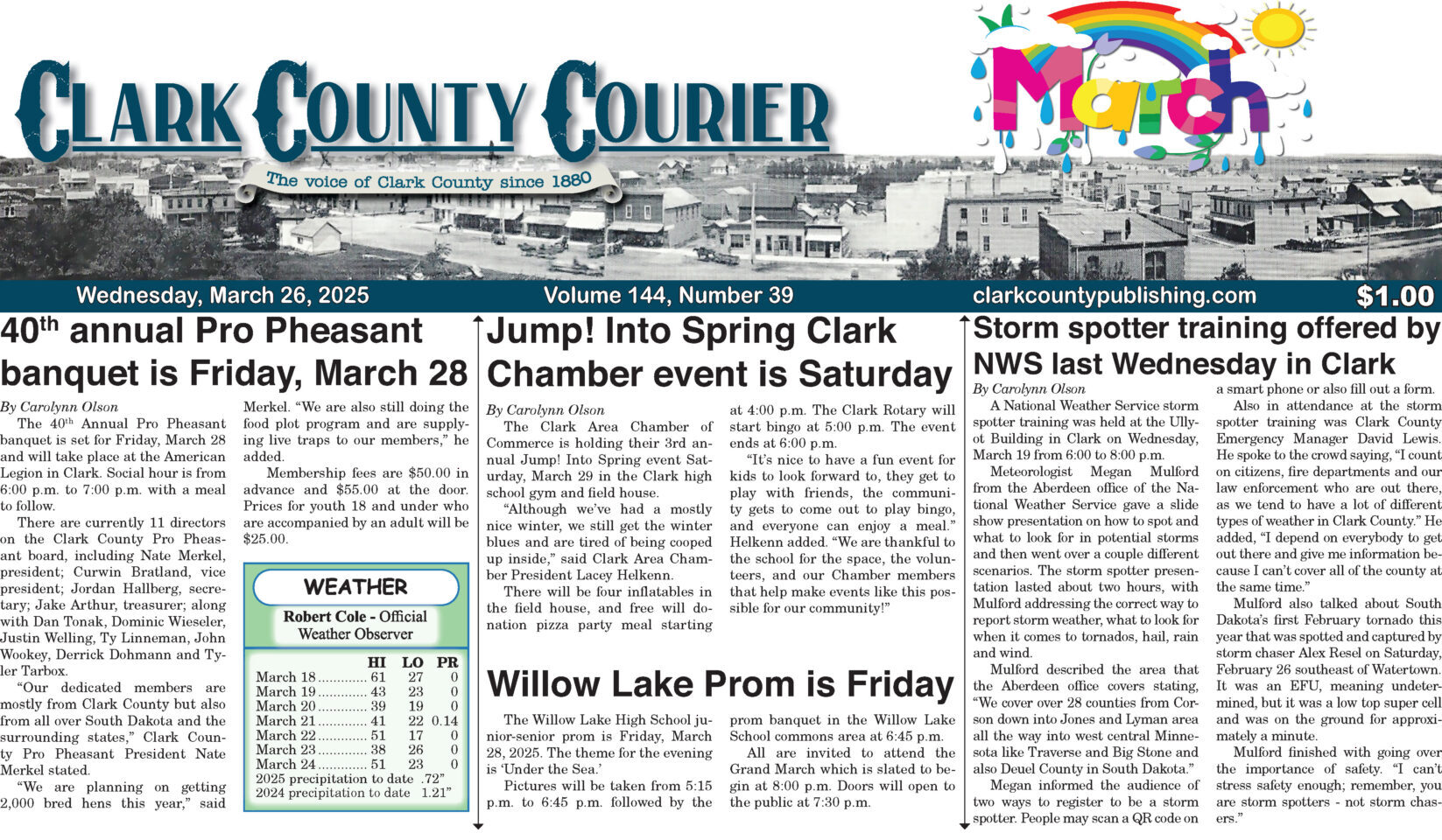 March 26, 2025 Clark County Courier