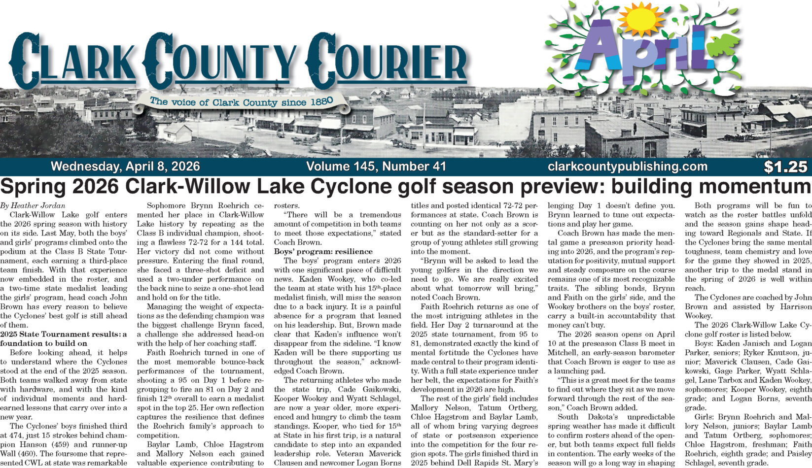 April 8, 2026 Clark County Courier