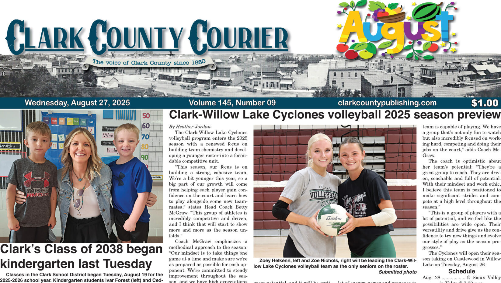 August 27, 2025 Clark County Courier
