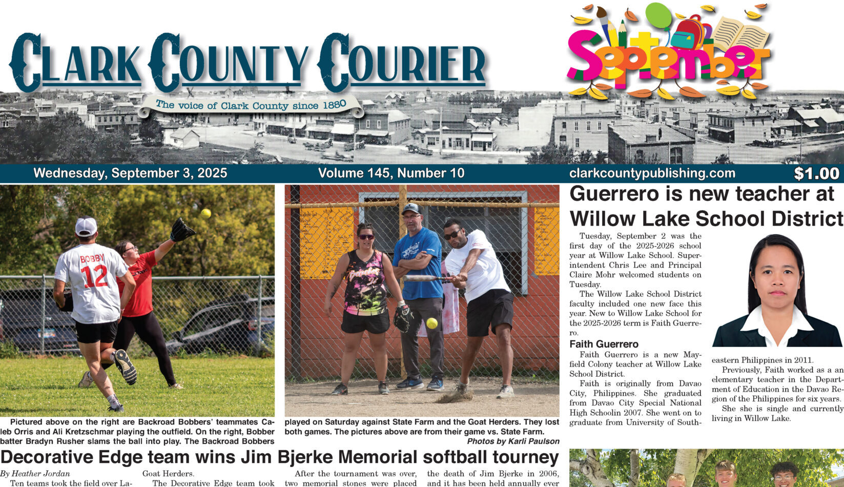 September 3, 2025 Clark County Courier