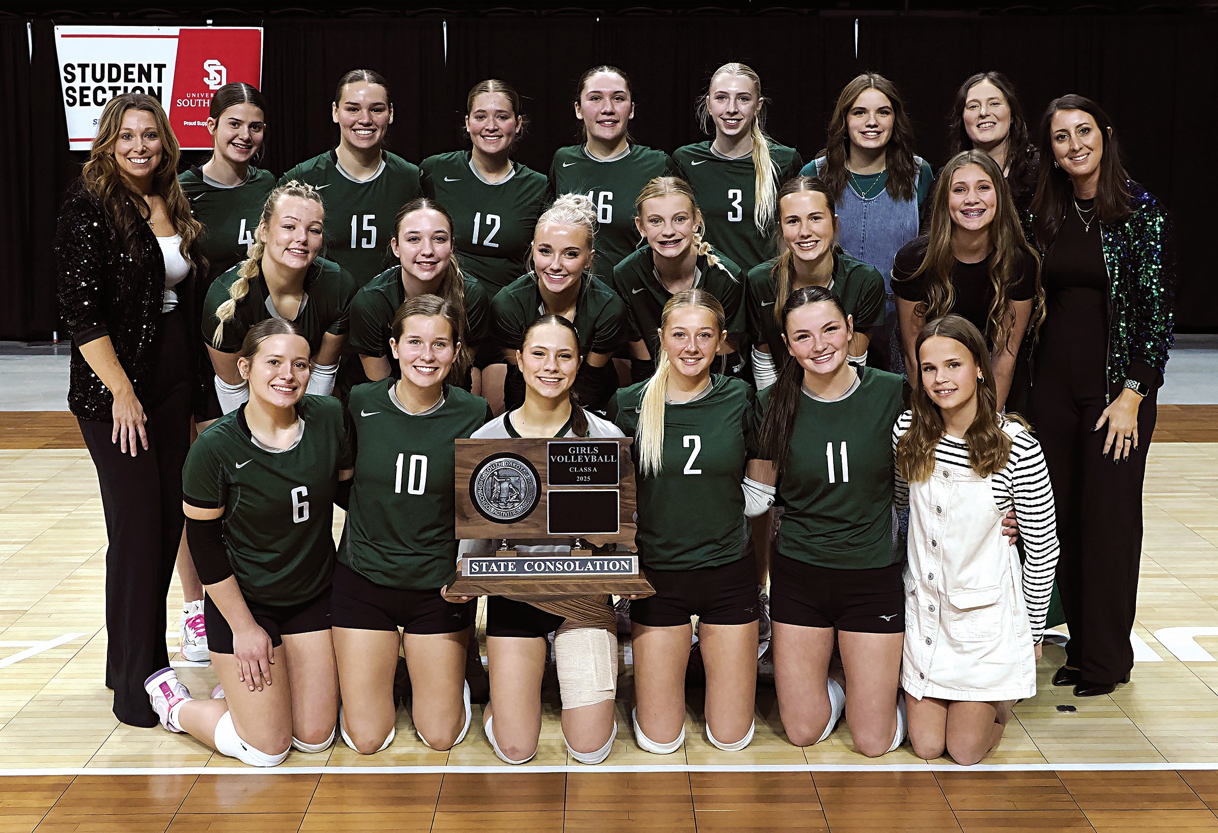 Cyclones place fifth, claim consolation title at state volleyball tourney