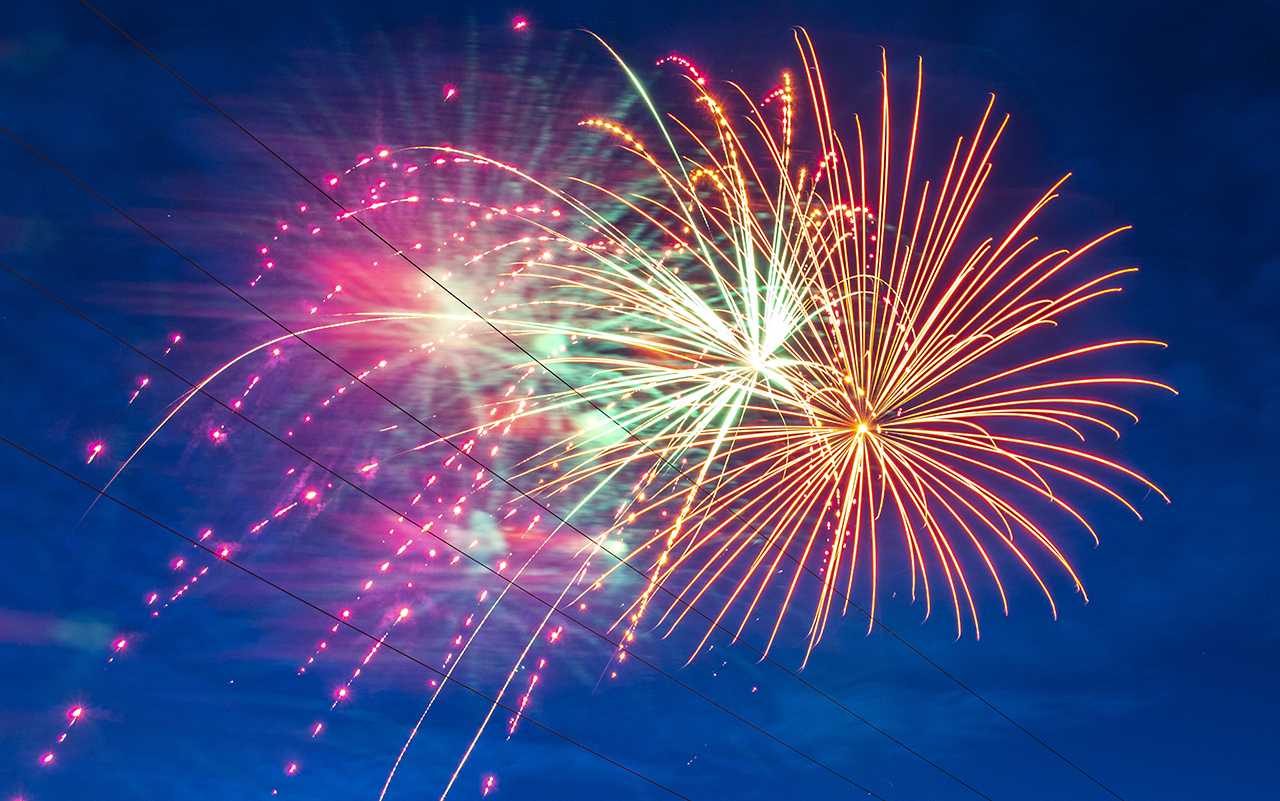 4th of july fireworks