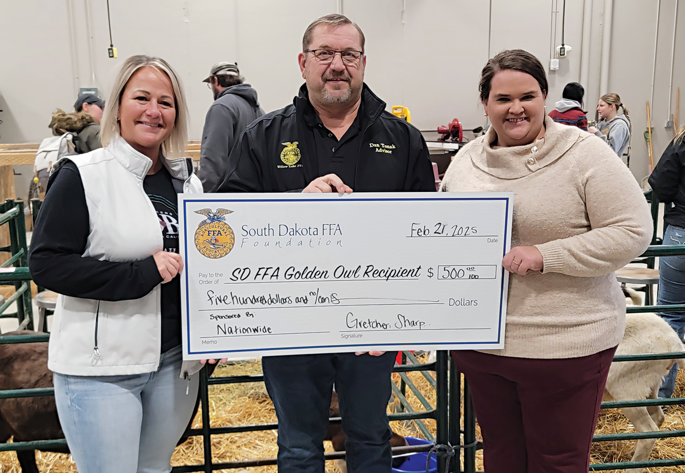 Willow Lake’s Tonak one of eight S.D. agriculture teacher finalists