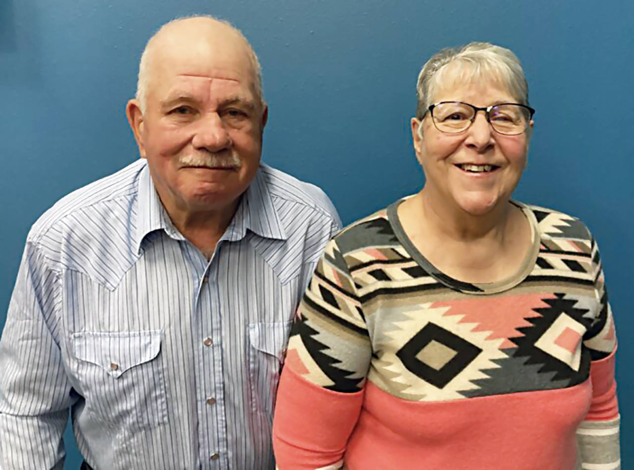 older couple smiling