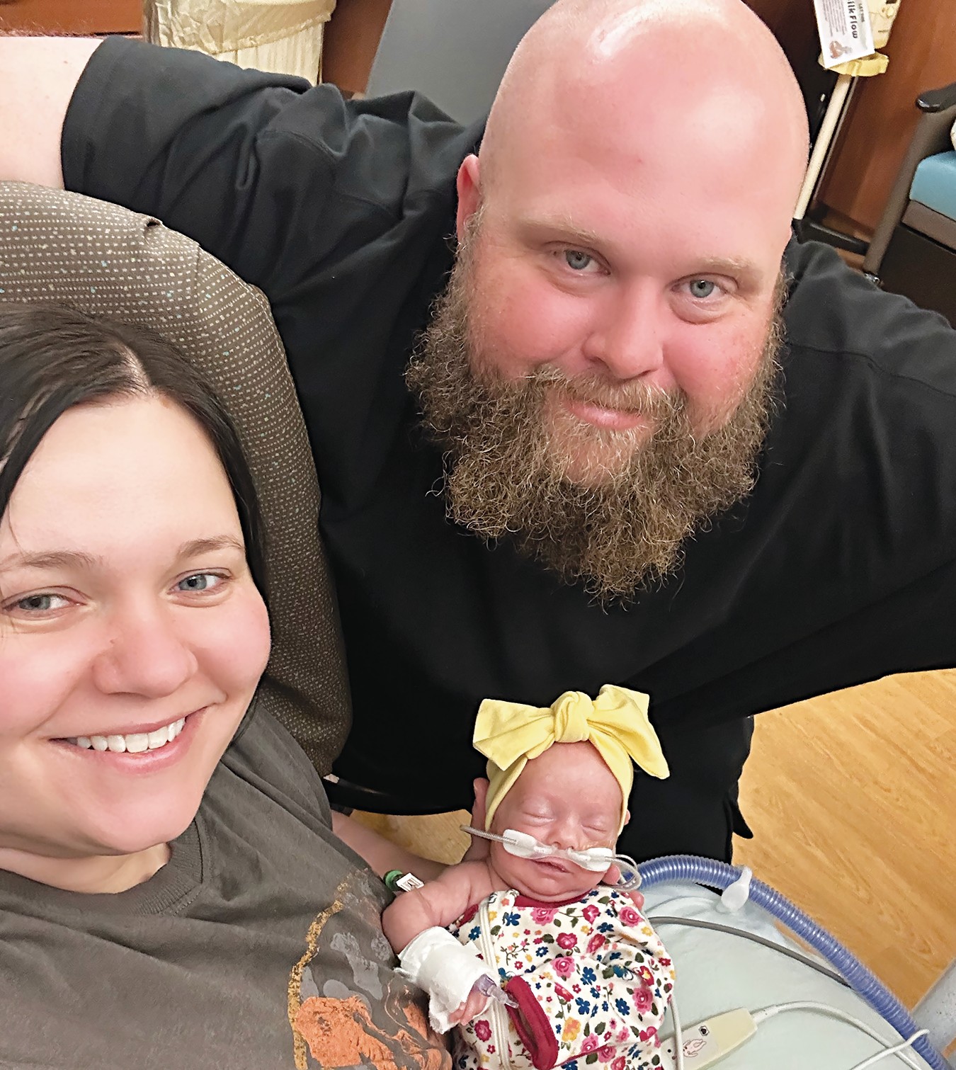 Tiny baby creates challenges and even bigger successes for Hink family