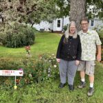 Leo Tom, Tina Bierman grow neighborly flower garden