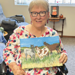 Carloyn Helkin overcomes impairments with artwork