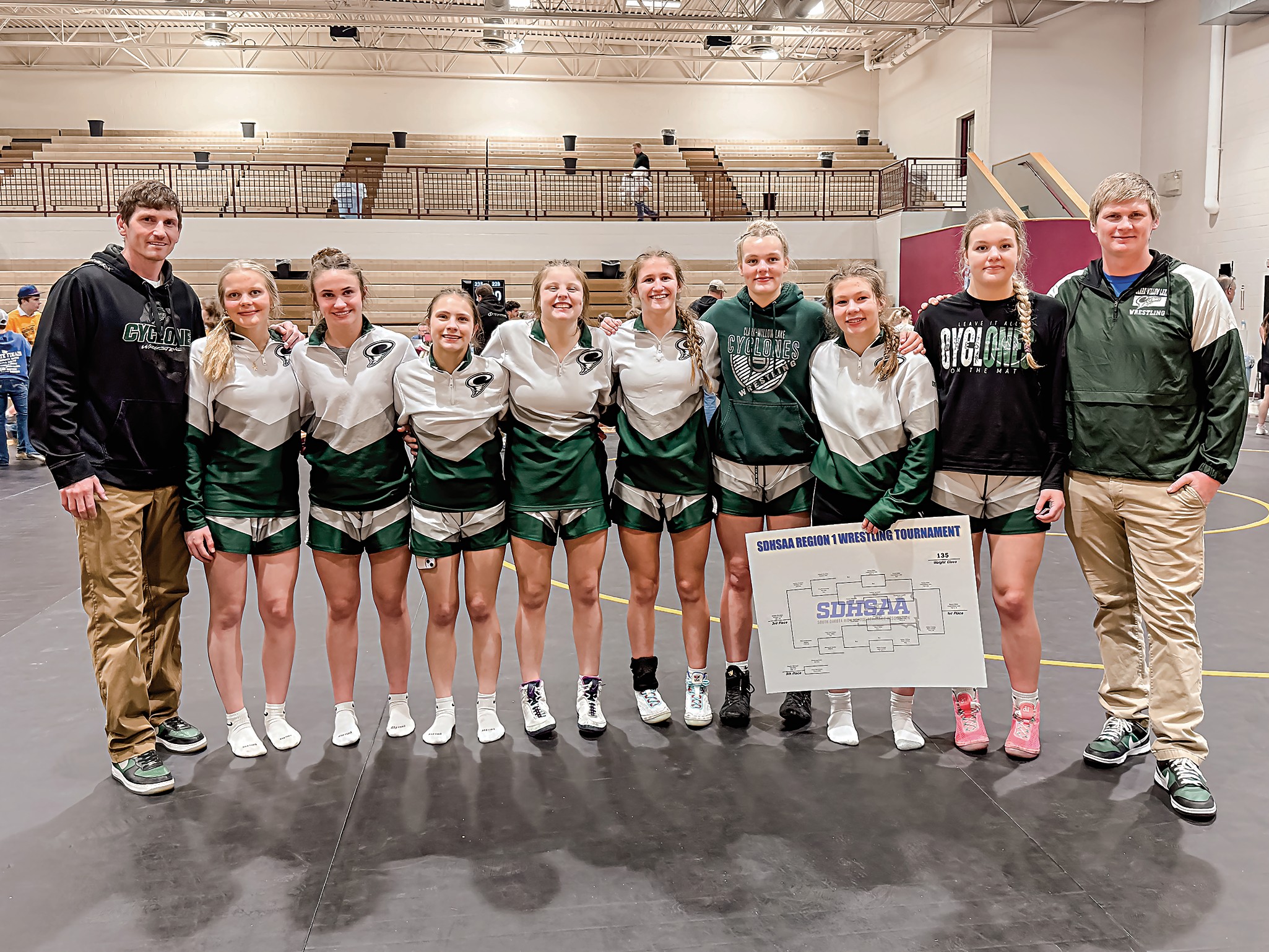 Clark-Willow Cyclones sending 15 qualifiers to state wrestling tournament!