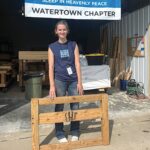Leah Nelson helps nonprofit build beds for kids in need