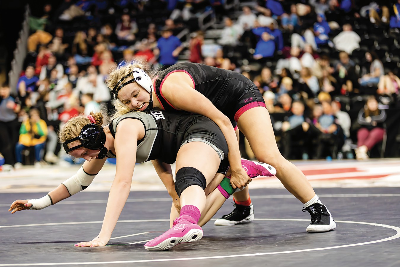 Three on the podium: Clark-Willow Lake Cyclones girls’ wrestling shines at State